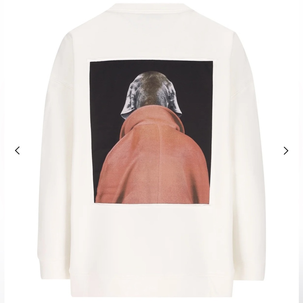 NWT MAX MARA X William Wegman Bacco Sweatshirt Size Small US4/6 Spring/ Fall - Picture 4 of 16